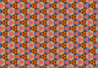 Tekrarlanan şekillerle soyut yaratıcı arkaplan