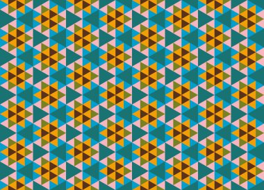 Altıgen desenli modern renkli arkaplan