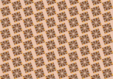 Geometrik elementlerle kusursuz soyut arkaplan