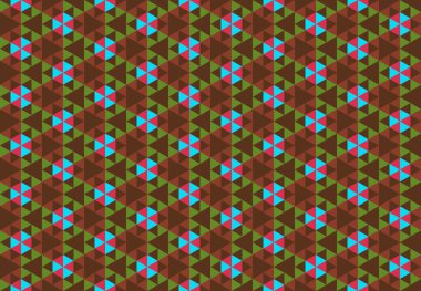 Tekrarlanan şekillerle soyut yaratıcı arkaplan