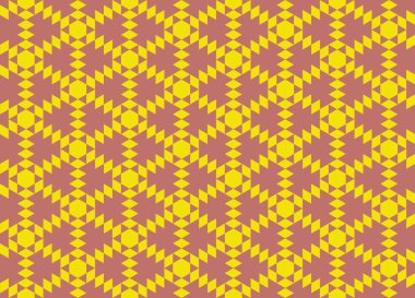 Tekrarlanan şekillerle soyut yaratıcı arkaplan