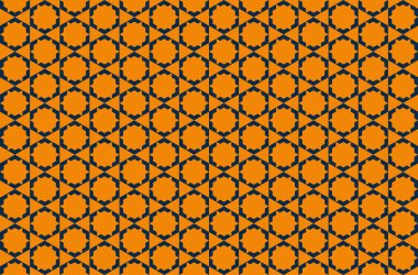 Tekrarlanan şekillerle soyut yaratıcı arkaplan