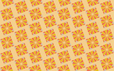 Tekrarlanan şekillerle soyut yaratıcı arkaplan