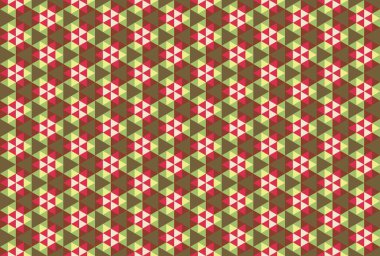 Tekrarlanan şekillerle soyut yaratıcı arkaplan