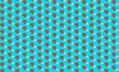 Tekrarlanan şekillerle soyut yaratıcı arkaplan