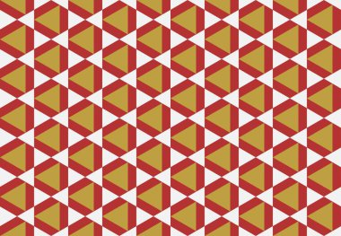 Geometrik elementlerle kusursuz soyut arkaplan