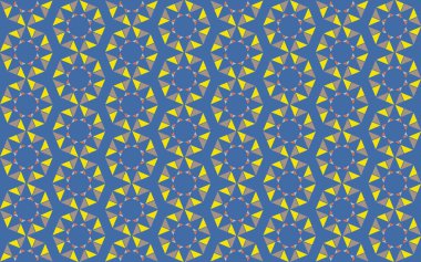 Geometrik elementlerle kusursuz soyut arkaplan