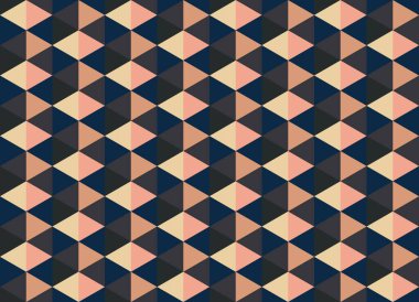 Altıgen desenli modern renkli arkaplan