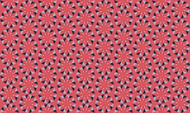 Altıgen desenli modern renkli arkaplan