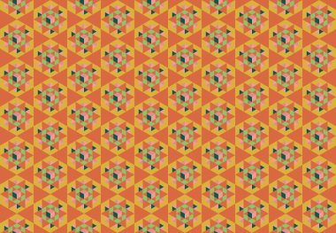 Geometrik elementlerle kusursuz soyut arkaplan