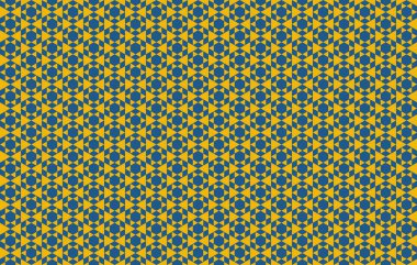 Tekrarlanan şekillerle soyut yaratıcı arkaplan