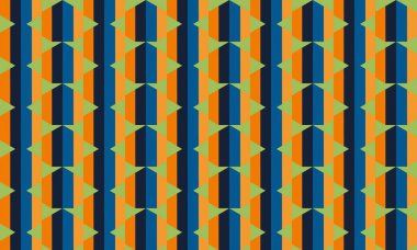 Altıgen desenli modern renkli arkaplan