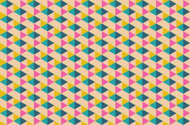 Altıgen desenli modern renkli arkaplan