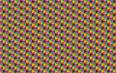 Altıgen desenli modern renkli arkaplan