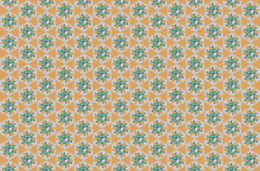 Geometrik elementlerle kusursuz soyut arkaplan