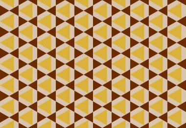 Altıgen desenli modern renkli arkaplan