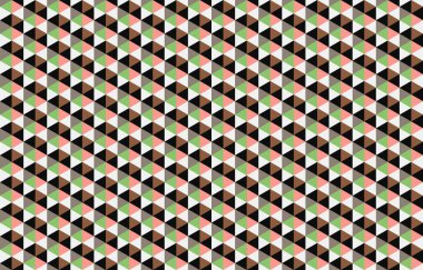 Tekrarlanan şekillerle soyut yaratıcı arkaplan