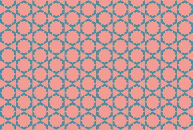 Altıgen desenli modern renkli arkaplan