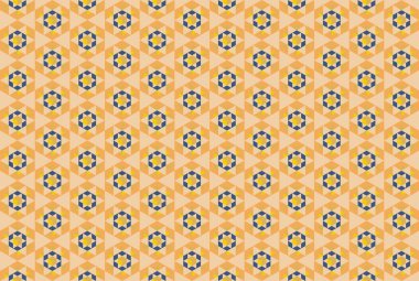 Tekrarlanan şekillerle soyut yaratıcı arkaplan