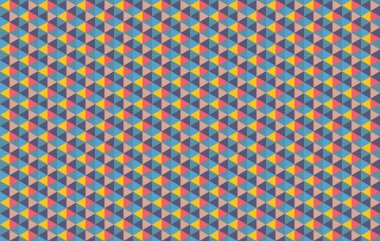 Altıgen desenli modern renkli arkaplan