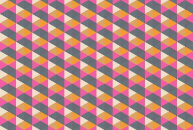 Tekrarlanan şekillerle soyut yaratıcı arkaplan