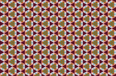 Altıgen desenli modern renkli arkaplan