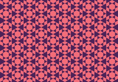 Altıgen desenli modern renkli arkaplan