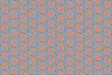 Tekrarlanan şekillerle soyut yaratıcı arkaplan