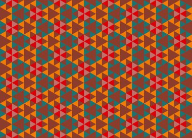 Tekrarlanan şekillerle soyut yaratıcı arkaplan