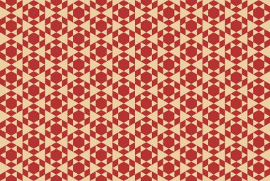 Tekrarlanan şekillerle soyut yaratıcı arkaplan