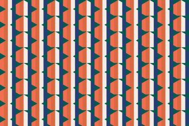 Tekrarlanan şekillerle soyut yaratıcı arkaplan