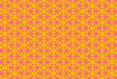 Tekrarlanan şekillerle soyut yaratıcı arkaplan