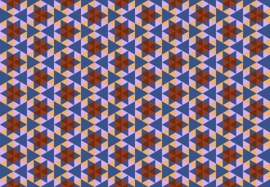 Tekrarlanan şekillerle soyut yaratıcı arkaplan