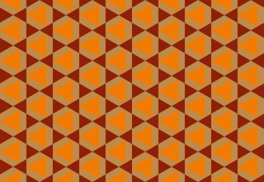 Tekrarlanan şekillerle soyut yaratıcı arkaplan