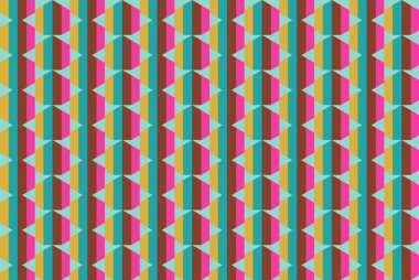 Tekrarlanan şekillerle soyut yaratıcı arkaplan