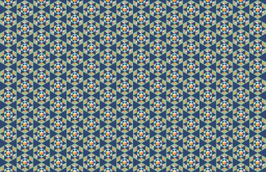 Tekrarlanan şekillerle soyut yaratıcı arkaplan