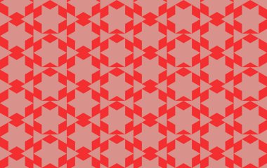 Tekrarlanan şekillerle soyut yaratıcı arkaplan