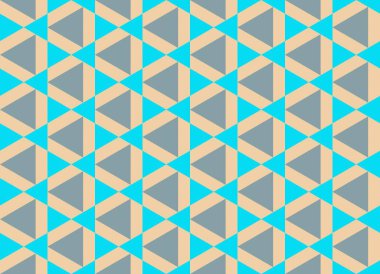 Altıgen desenli modern renkli arkaplan