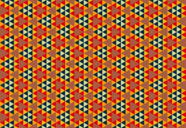 Tekrarlanan şekillerle soyut yaratıcı arkaplan