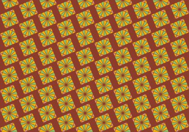 Geometrik elementlerle kusursuz soyut arkaplan