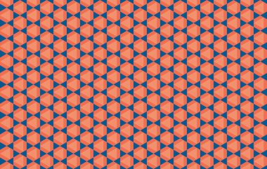 Altıgen desenli modern renkli arkaplan