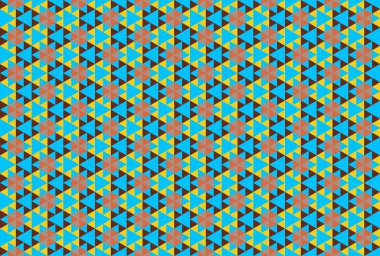 Altıgen desenli modern renkli arkaplan