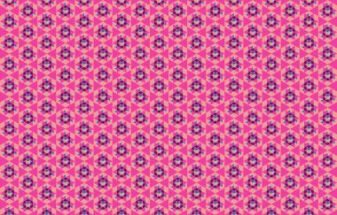 Tekrarlanan şekillerle soyut yaratıcı arkaplan