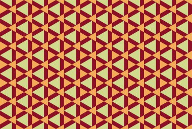 Altıgen desenli modern renkli arkaplan