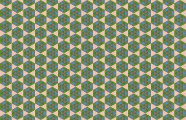 Tekrarlanan şekillerle soyut yaratıcı arkaplan