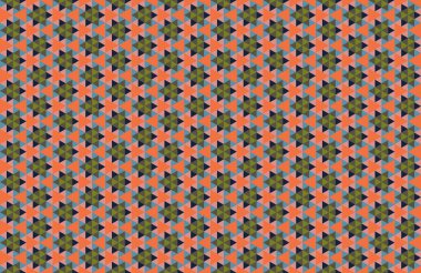 Tekrarlanan şekillerle soyut yaratıcı arkaplan