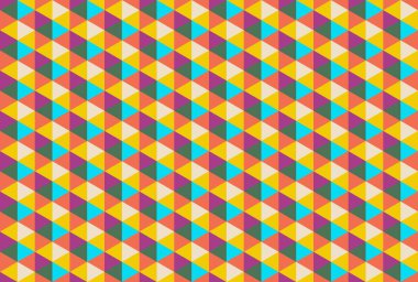 Tekrarlanan şekillerle soyut yaratıcı arkaplan