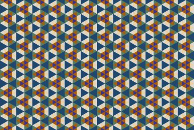 Tekrarlanan şekillerle soyut yaratıcı arkaplan