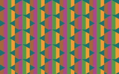 Tekrarlanan şekillerle soyut yaratıcı arkaplan