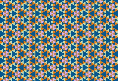 Tekrarlanan şekillerle soyut yaratıcı arkaplan